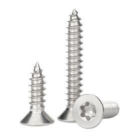 Countersunk Plum Blossom Head Anti-Theft Self-Tapping Screws with Security