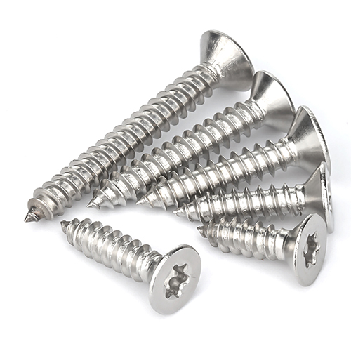 Countersunk Plum Blossom Head Anti-Theft Self-Tapping Screws with Security