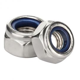 DIN985 nylon lock nut stainless steel insert nut