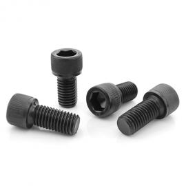 China wholesale hexagon bolt DIN933 DIN931 black hexagon head screw 