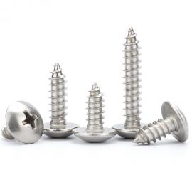 Big flat head Self-tapping Thread screws Fasteners Screws For Plastic