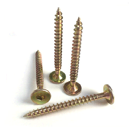 torx wood screw stud carbide yellow zinc plated self tapping screw for wood 